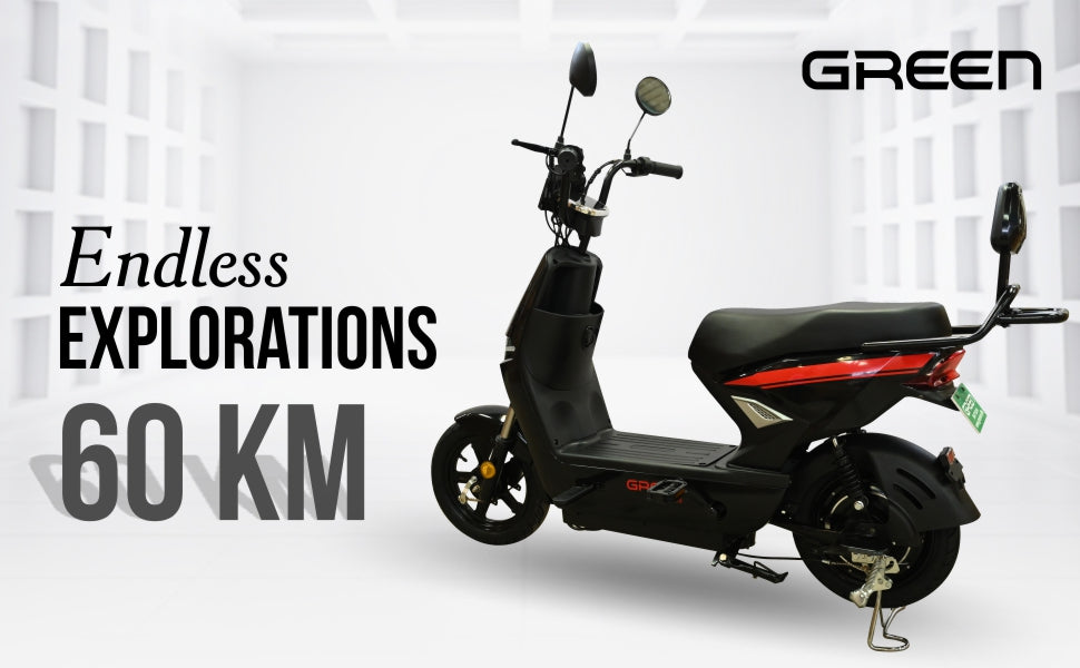Green Sunny Plus 40kms Range Electric Scooter