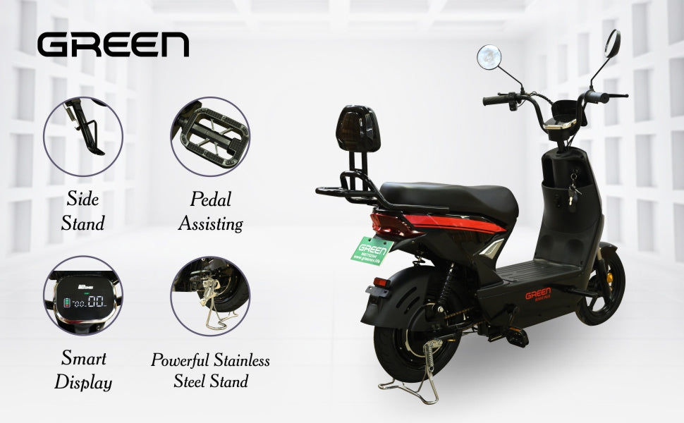 Green Sunny Plus 40kms Range Electric Scooter