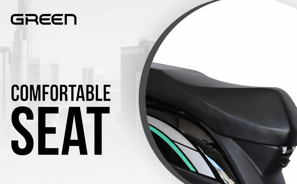 Green Elaan 80kms Range Electric Scooter