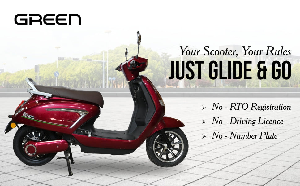Green Vista 60kms Range Electric Scooter