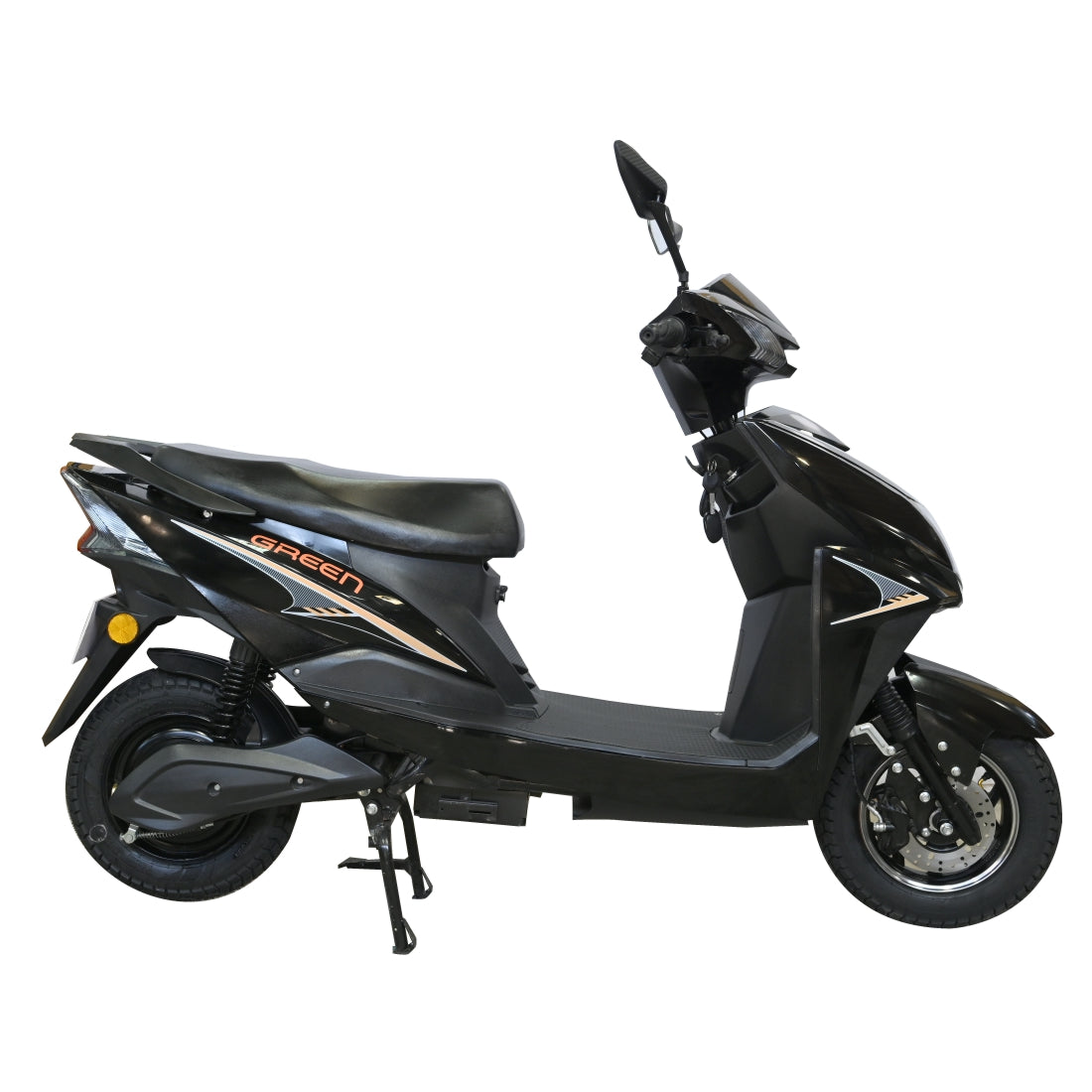 Green Invicta 80kms Range Electric Scooter