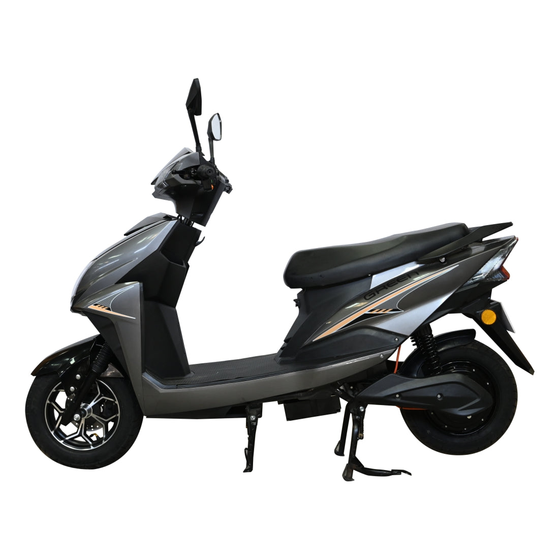 Green Invicta 80kms Range Electric Scooter