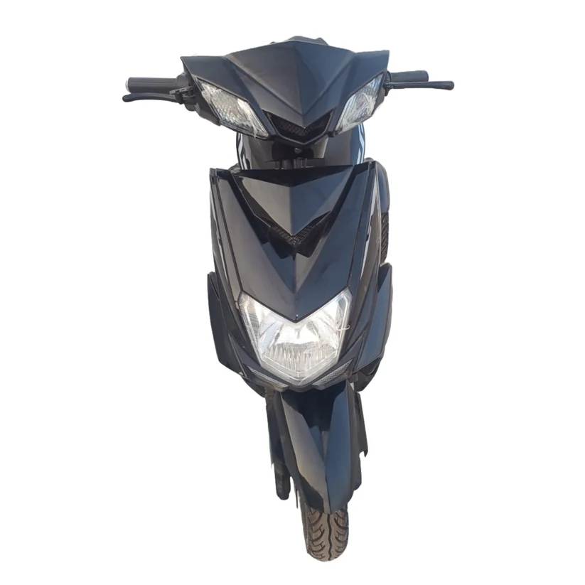 Green Invicta Super 60kms Range Three Wheel Electric Scooter - Image 3