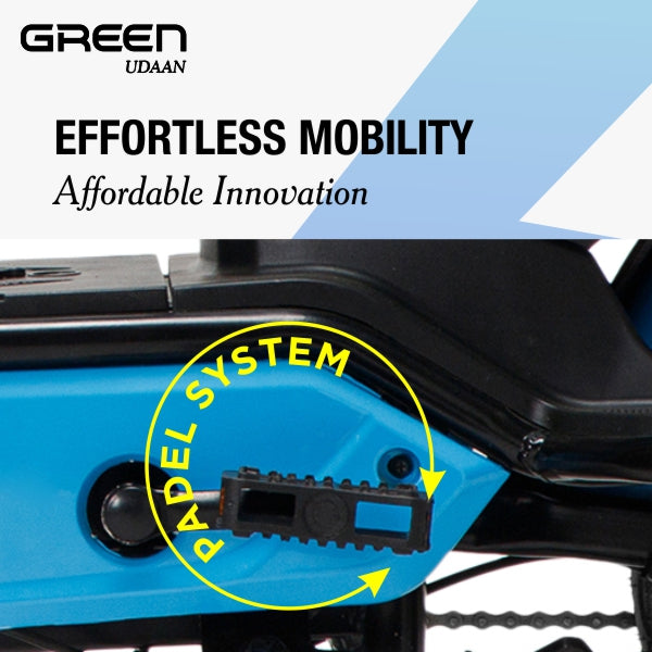 Green Udaan 60kms Range Electric Scooter