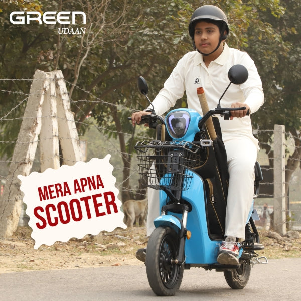 Green Udaan 60kms Range Electric Scooter