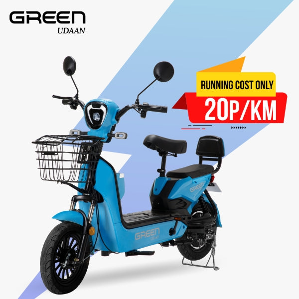 Green Udaan 60kms Range Electric Scooter