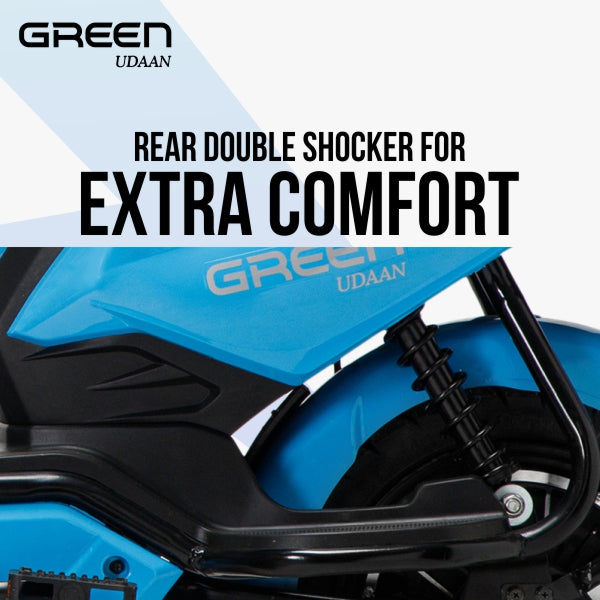 Green Udaan 60kms Range Electric Scooter