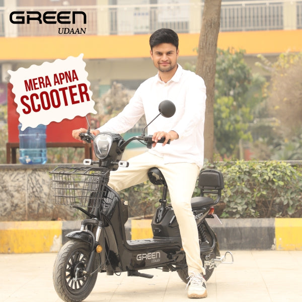 Green Udaan 30kms Range Electric Scooter